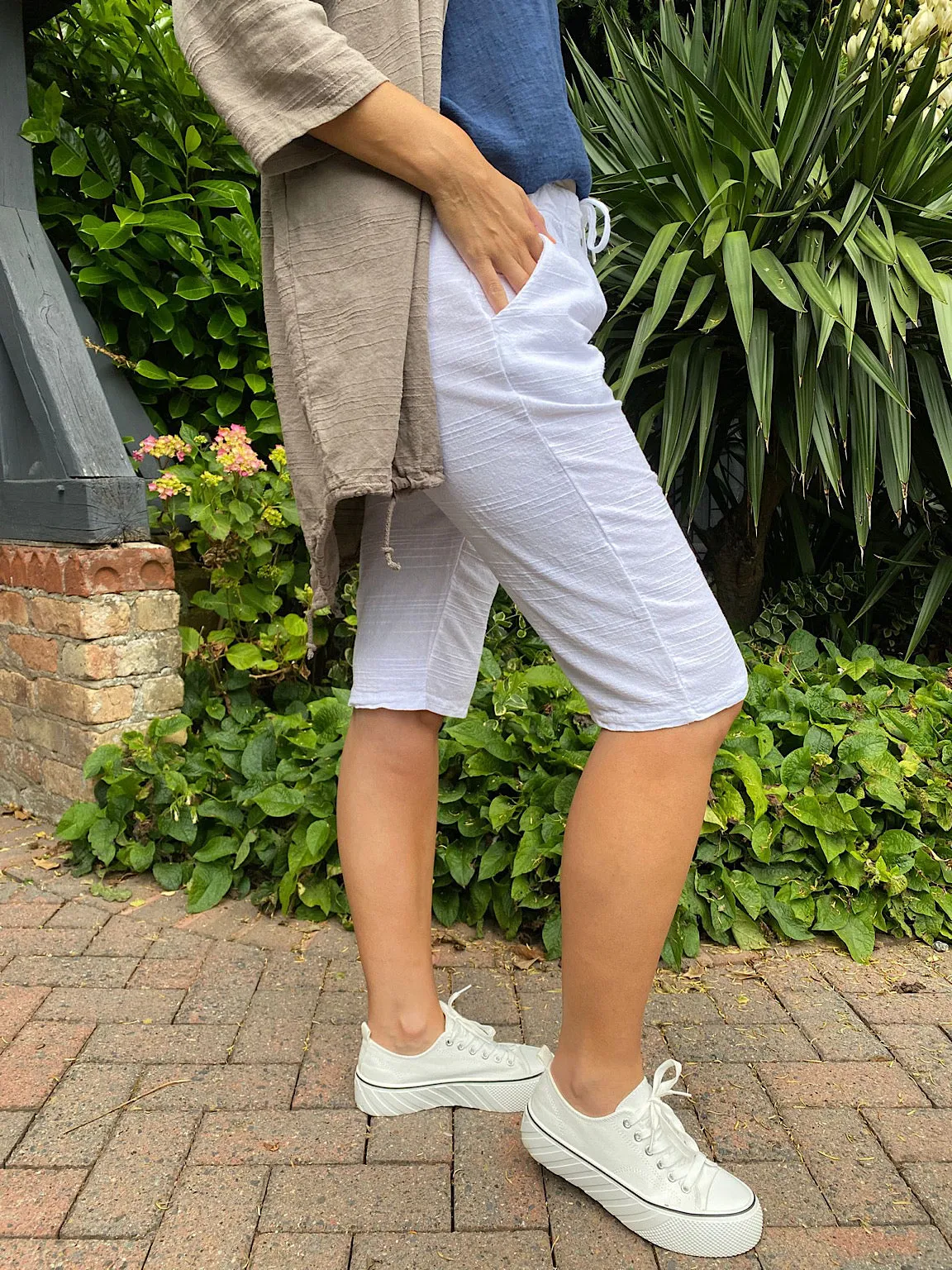 Linen Style Shorts Hadley