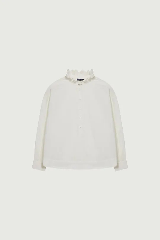 Louise White Cotton Shirt