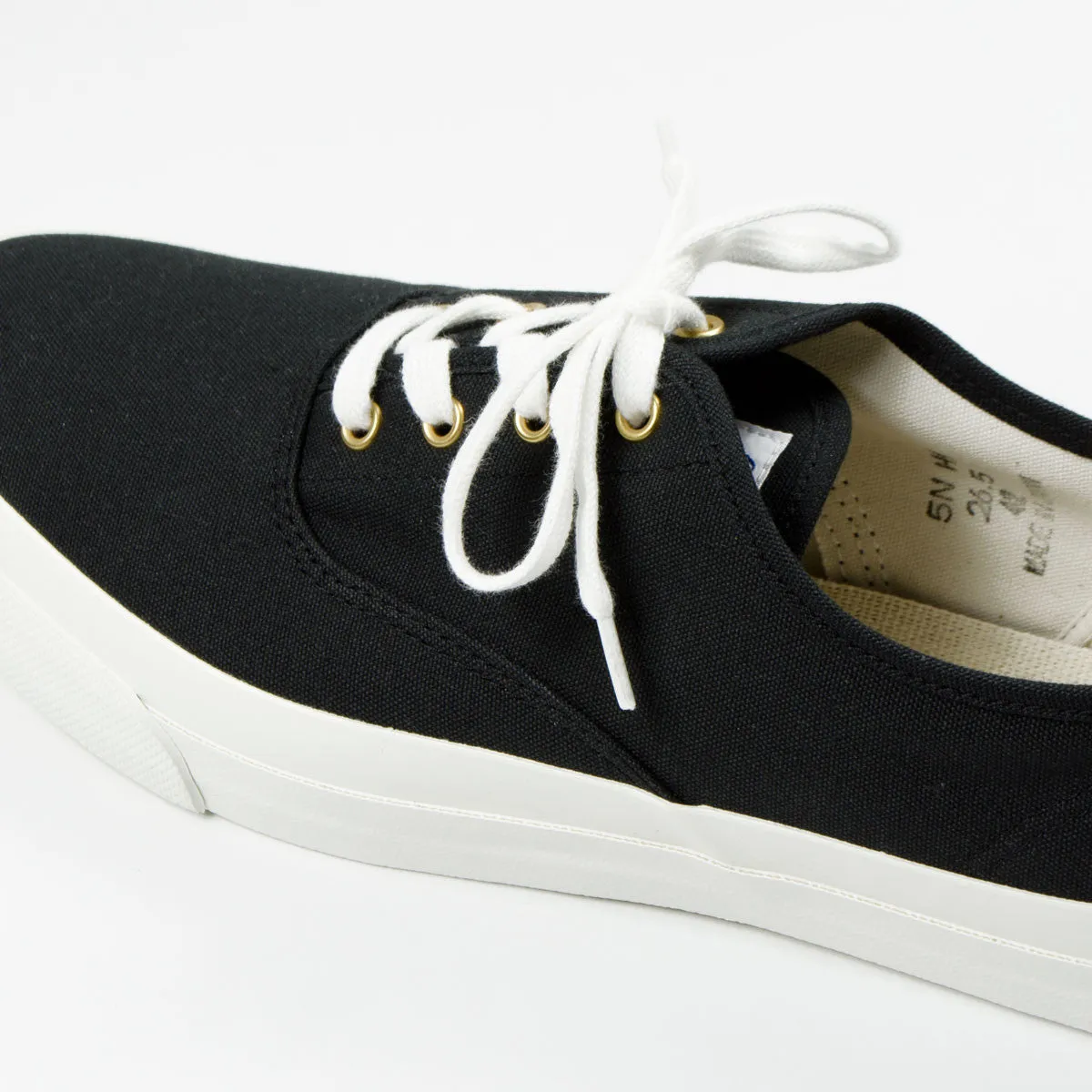 Maison Kitsuné - Canvas Sneakers - Black