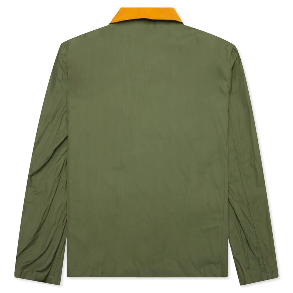 Marni x No Vacancy Inn Gabardine Jacket - Stone Green