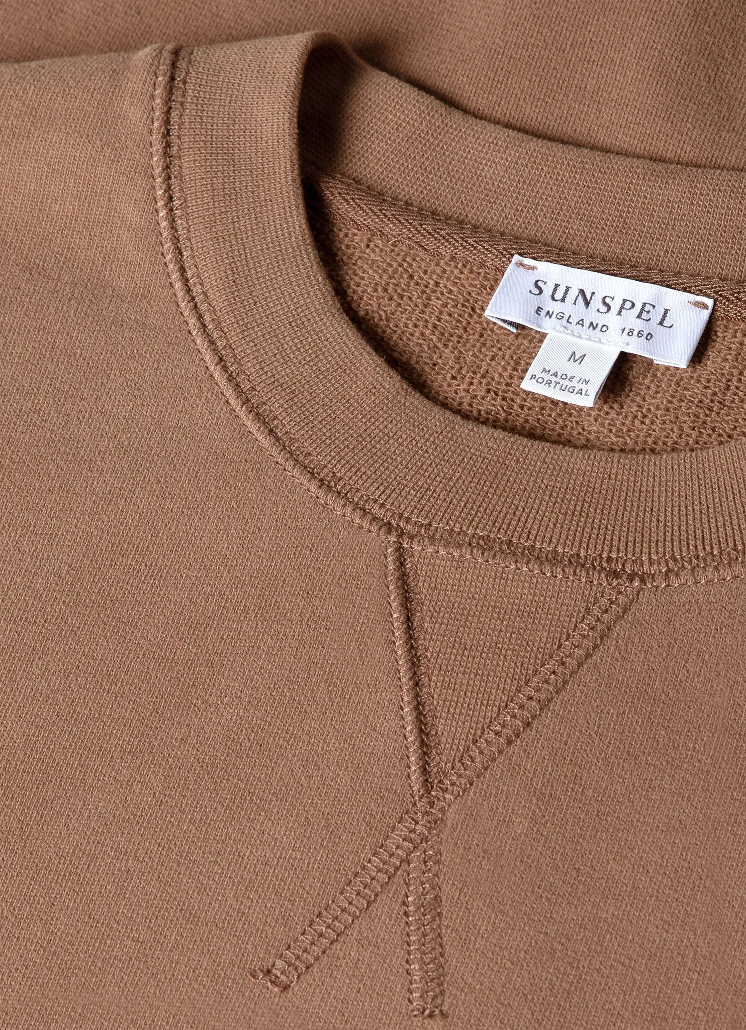 Men's Loopback Sweatshirt in Dark Sand