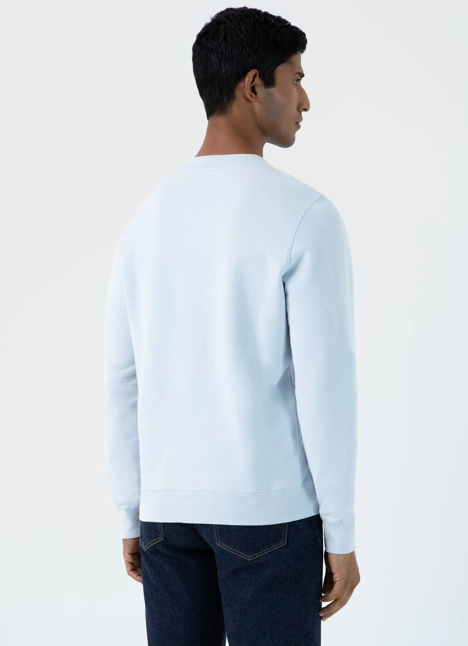 Men's Loopback Sweatshirt in Light Blue