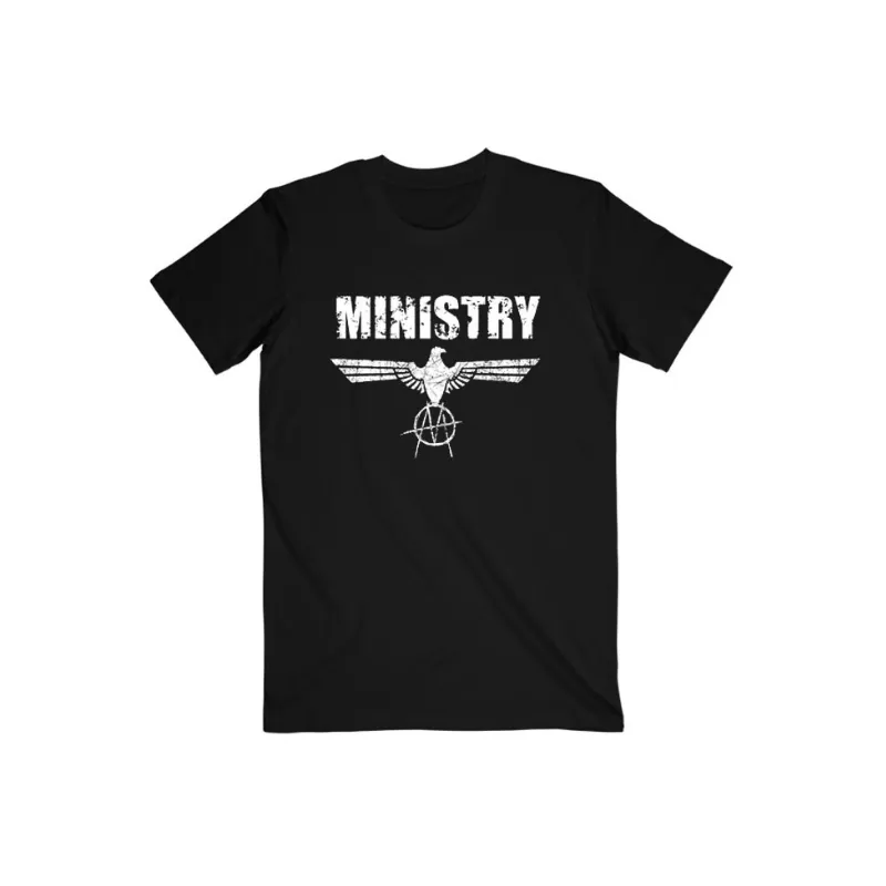 Ministry - Anarchy Eagle - Black T-shirt