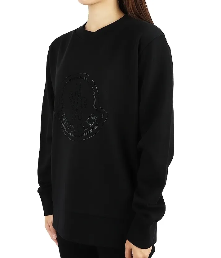 MONCLER  |Long Sleeves Plain Cotton Logo FX Advantage / Exclusive