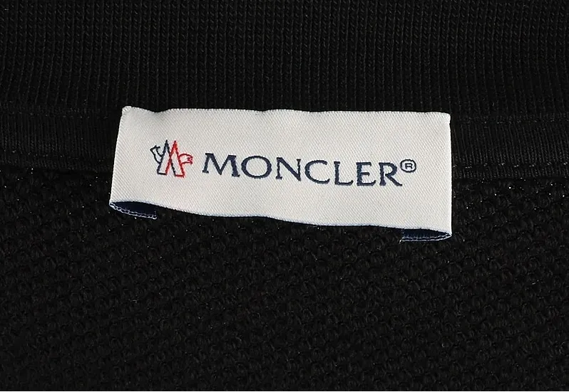 MONCLER  |Long Sleeves Plain Cotton Logo FX Advantage / Exclusive