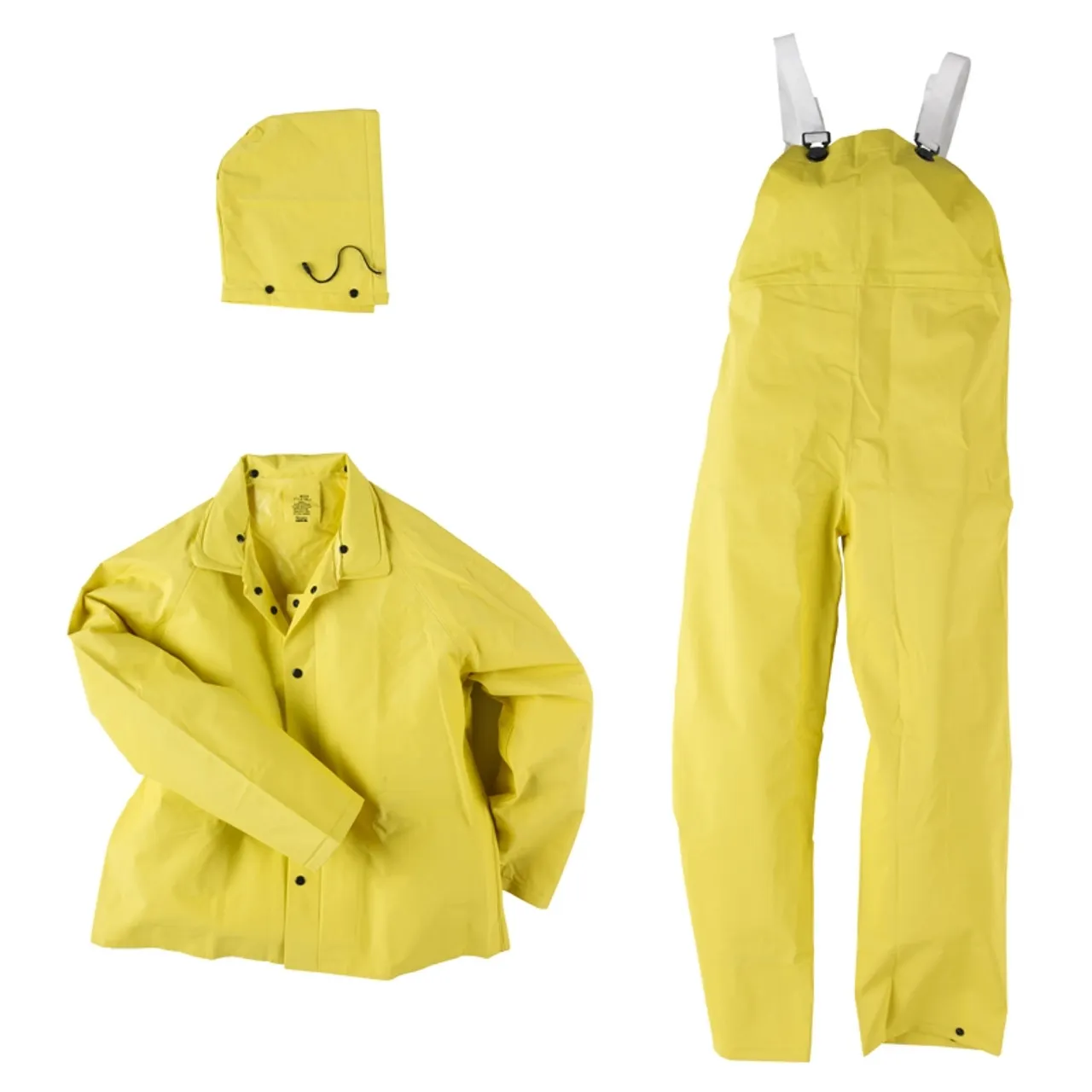 Neese Non-ANSI Hi Vis Yellow I36S 3 Piece Economy Rain Suit 10036-55