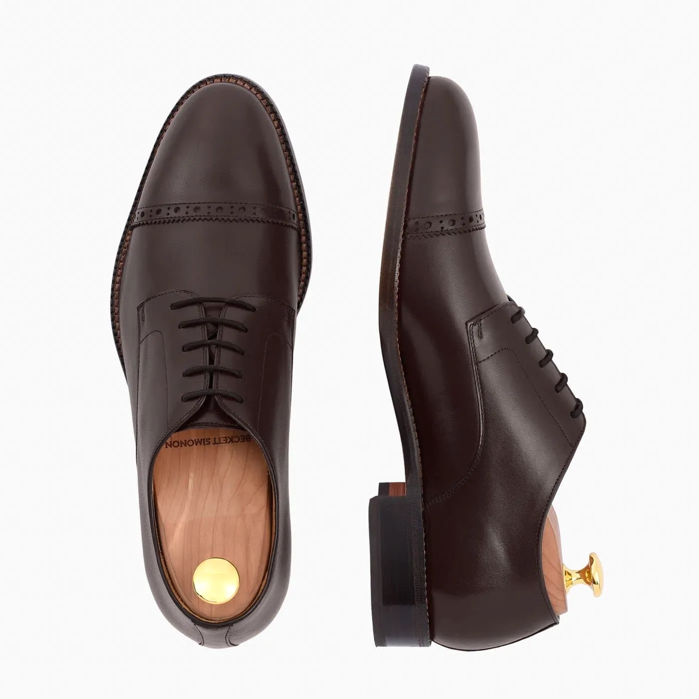 Norman Cap Toe Derbies - Men's