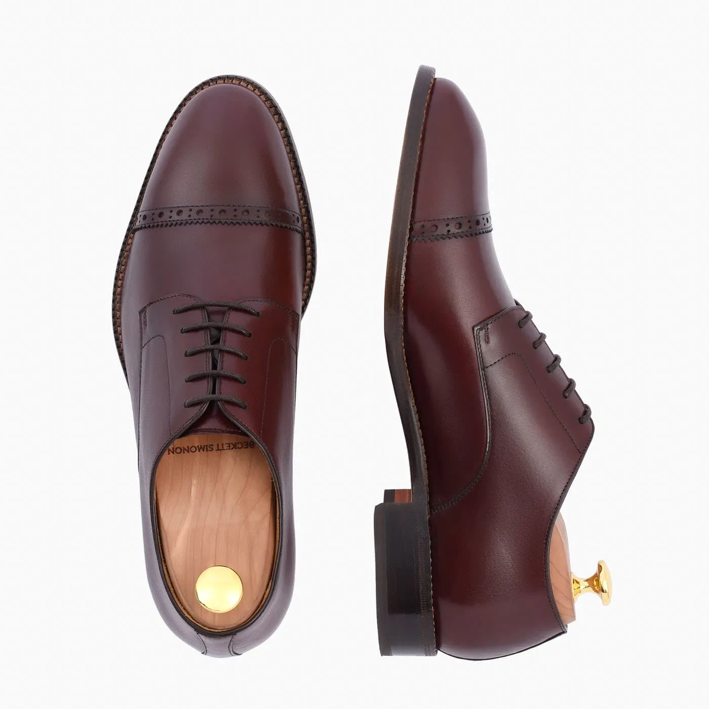 Norman Cap Toe Derbies - Men's