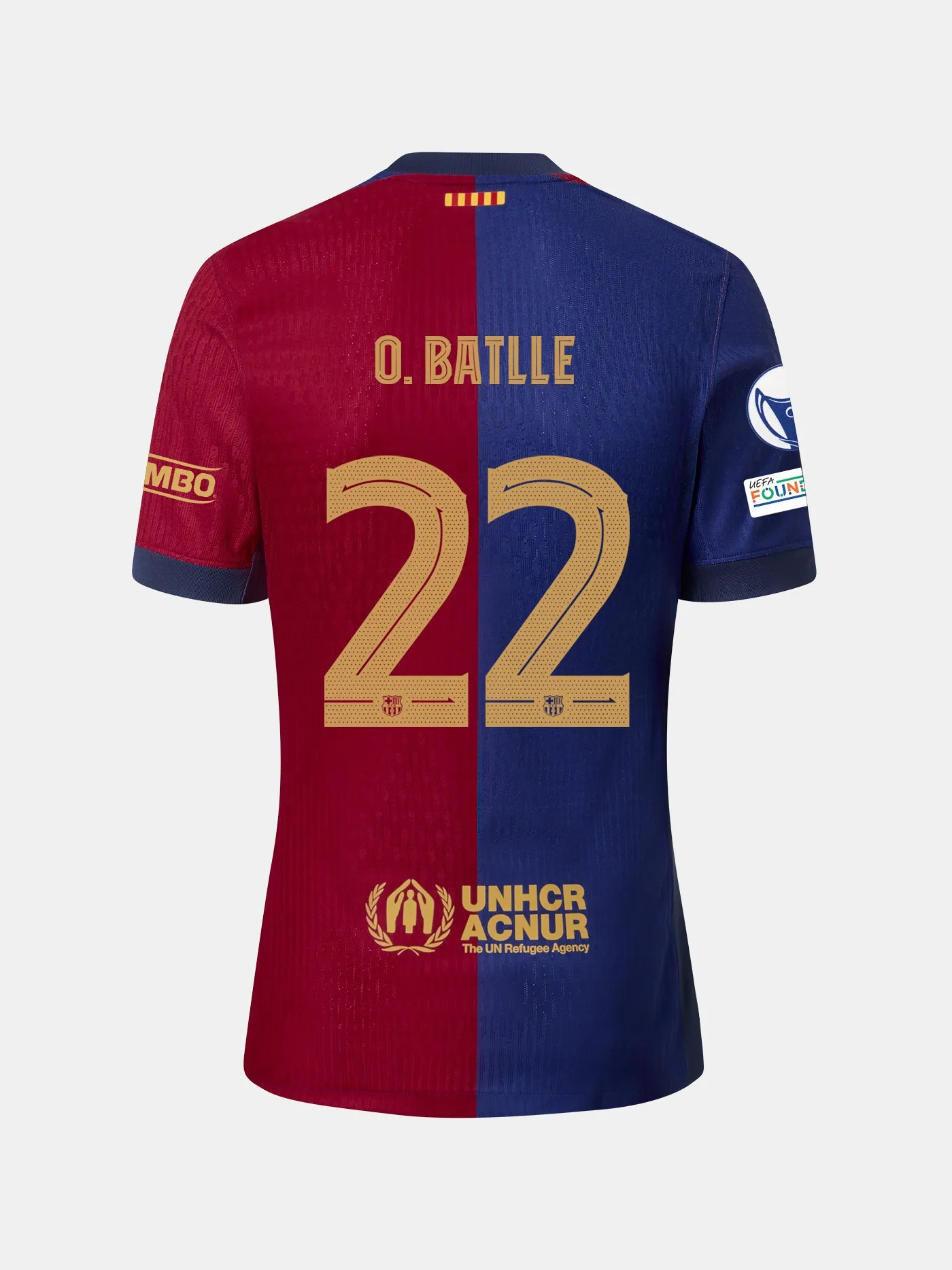 O. BATLLE | UWCL Women's home jersey 24/25 FC Barcelona