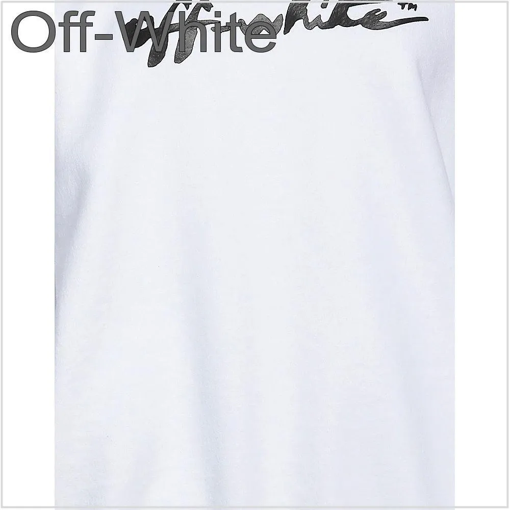 Off-White  |Long Sleeves Cotton Logo Hoodies & Sweatshirts