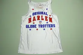 Original Harlem Globetrotters Patch Signed Autographed Basketball Jersey