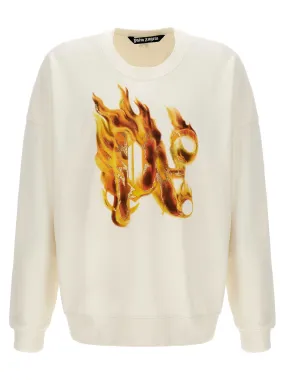 Palm Angels  |Palm Angels 'Burning monogram' sweatshirt