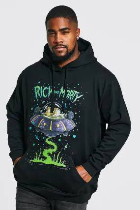 Plus Rick And Morty License Hoodie