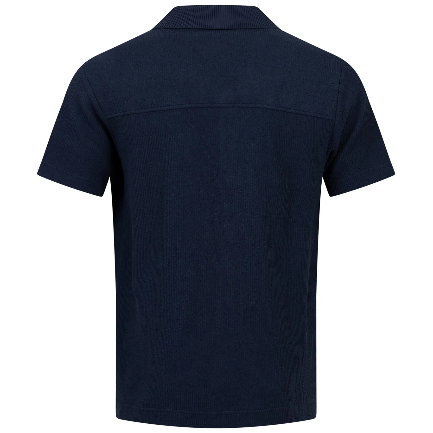 Powell 129 Regular Fit Cotton Polo Dark Blue - SU24