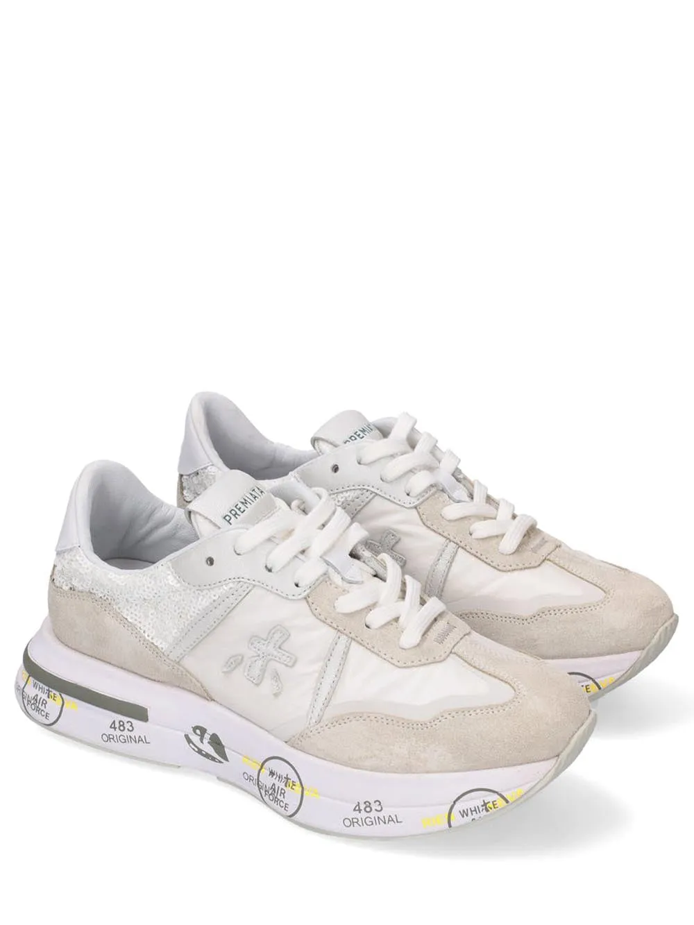 Premiata Sneakers Donna Cassie Grigio/bianco