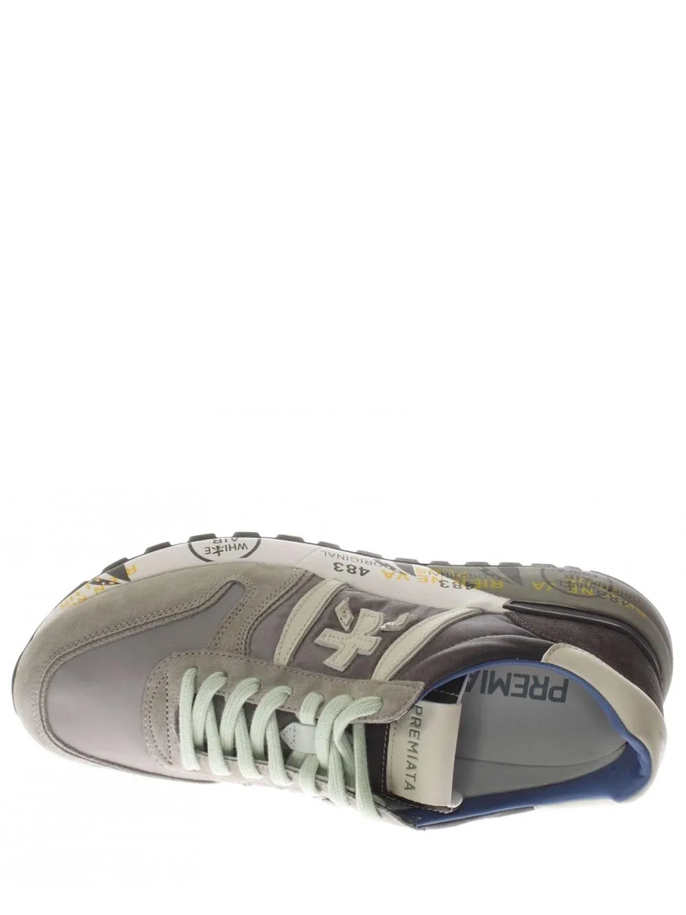 Premiata Sneakers Uomo Lander Grigio