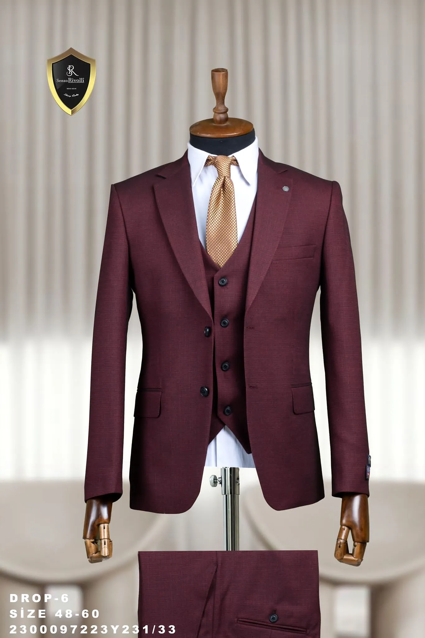 Premium Quality 3-Piece Suit