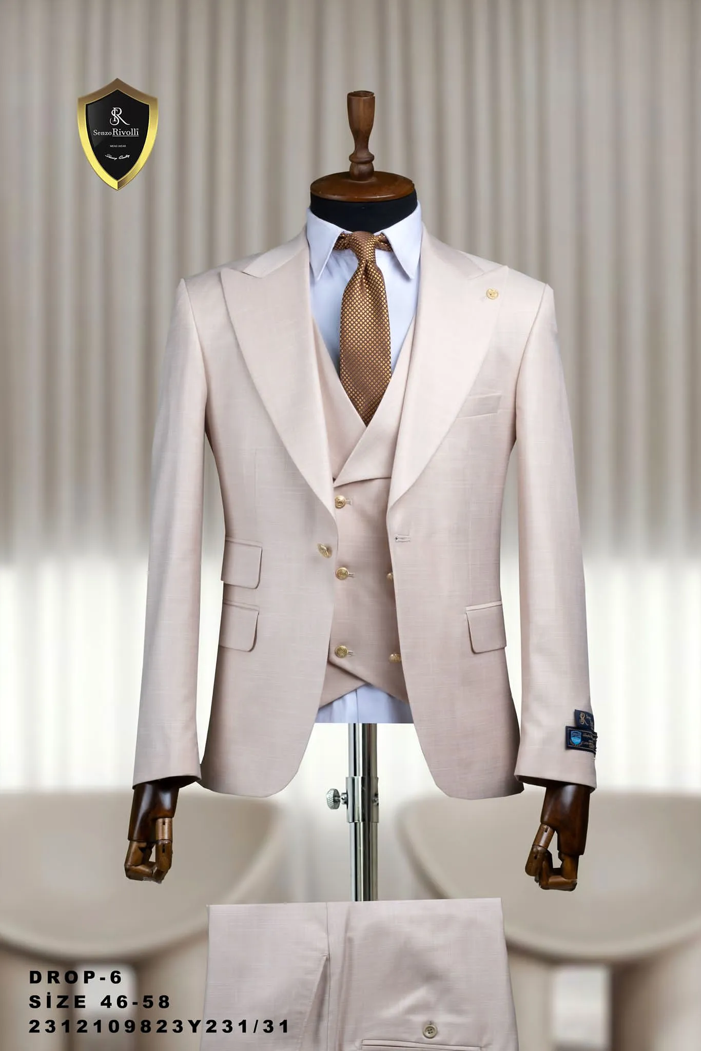 Premium Quality 3-Piece Suit