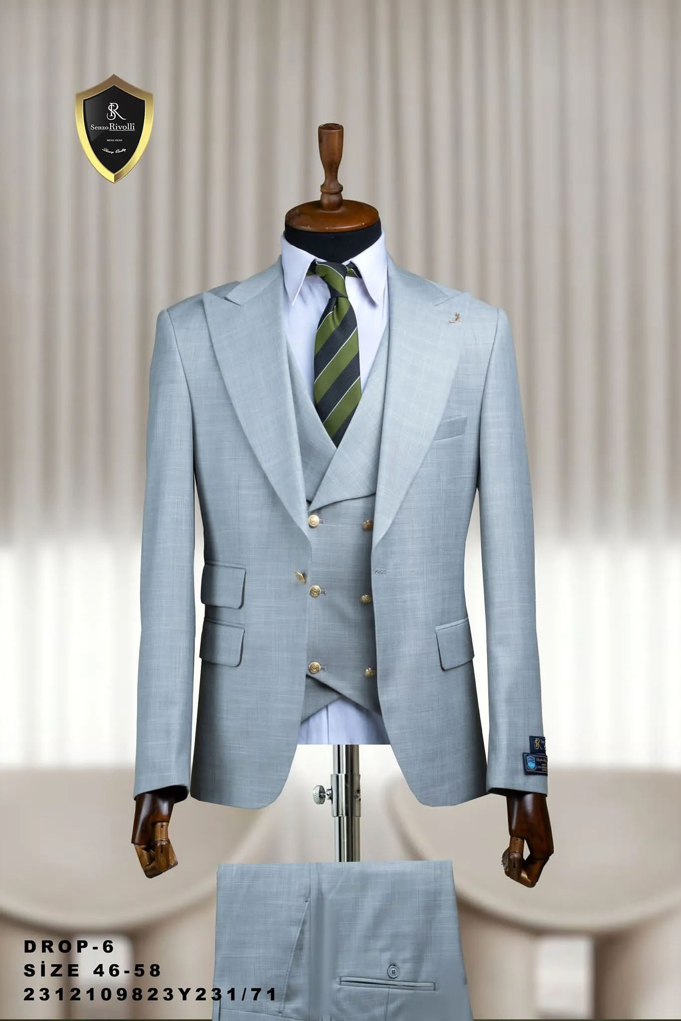 Premium Quality 3-Piece Suit