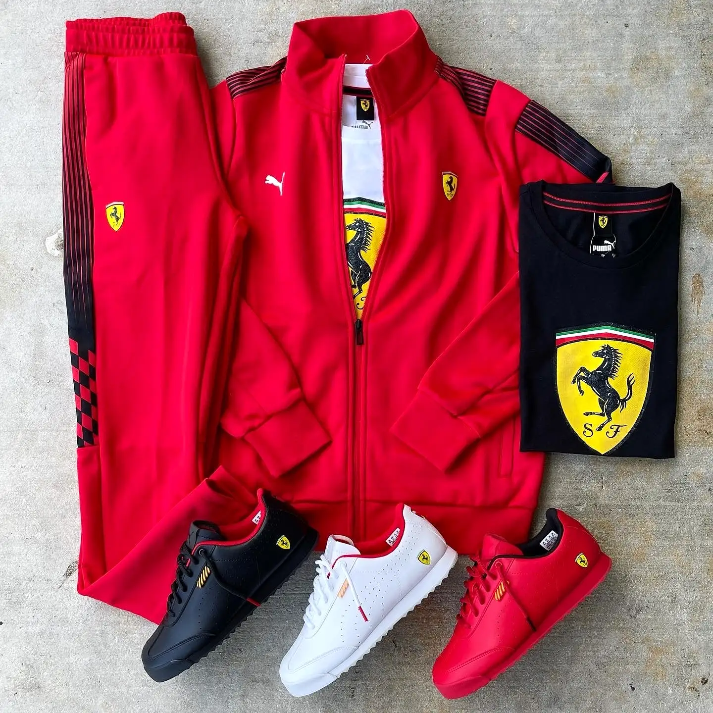 Puma Scuderia Ferrari Roma Via Motorsport (Puma Black)