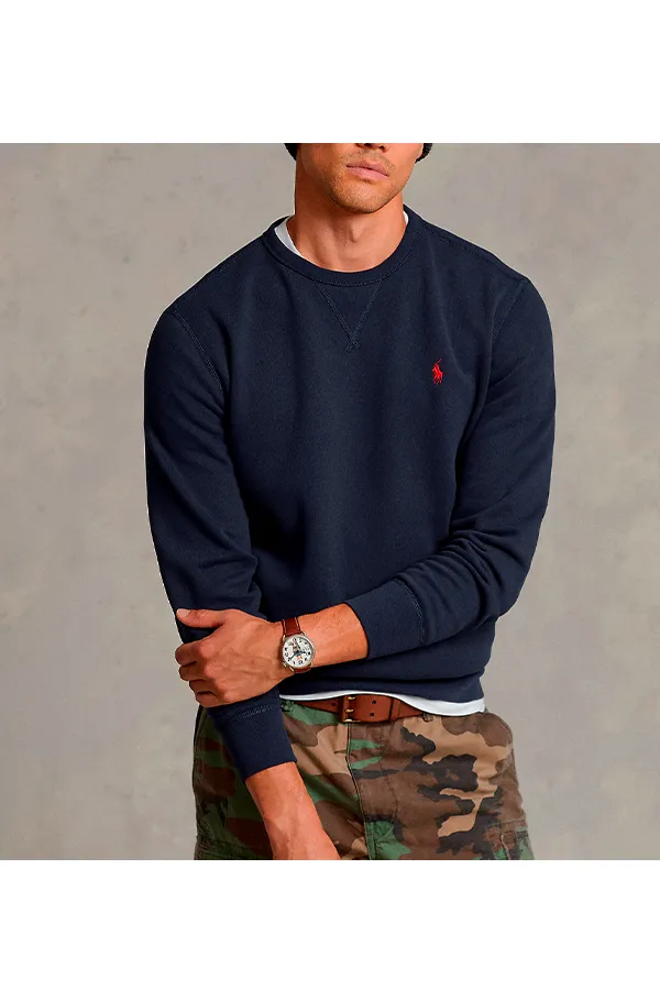 Ralph Lauren Crew Neck Sweatshirt Navy