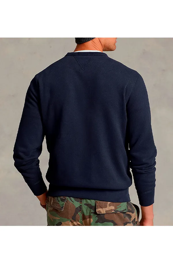 Ralph Lauren Crew Neck Sweatshirt Navy