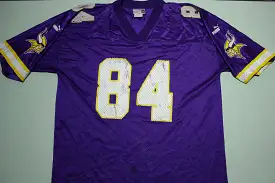 Randy Moss Vintage Vikings 84 Made in USA Minnesota Football 90's Jersey