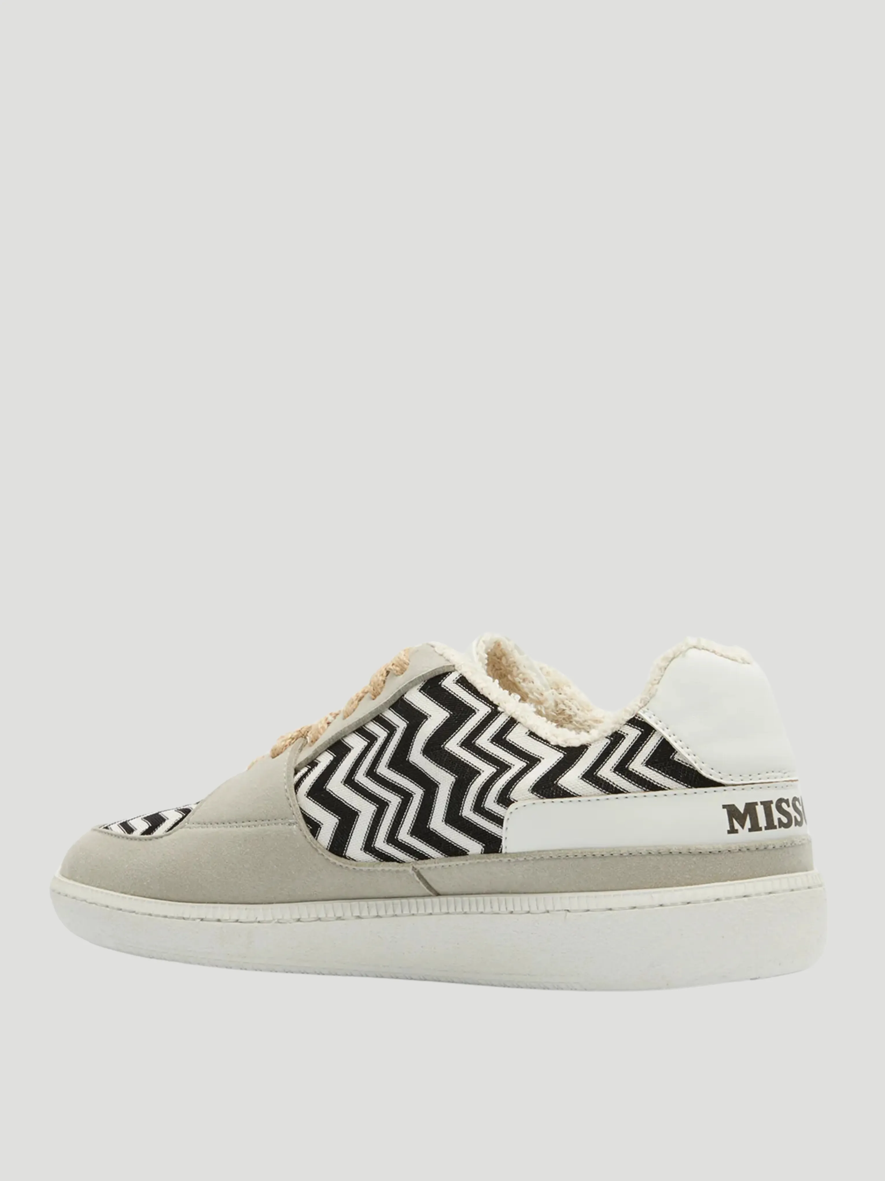 Replica Zigzag Canvas Low-Top Sneakers