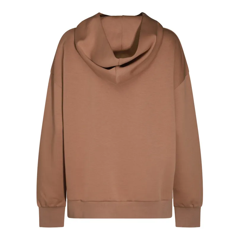 S Max Mara  |Sweat Plain Cotton Logo Hoodies & Sweatshirts