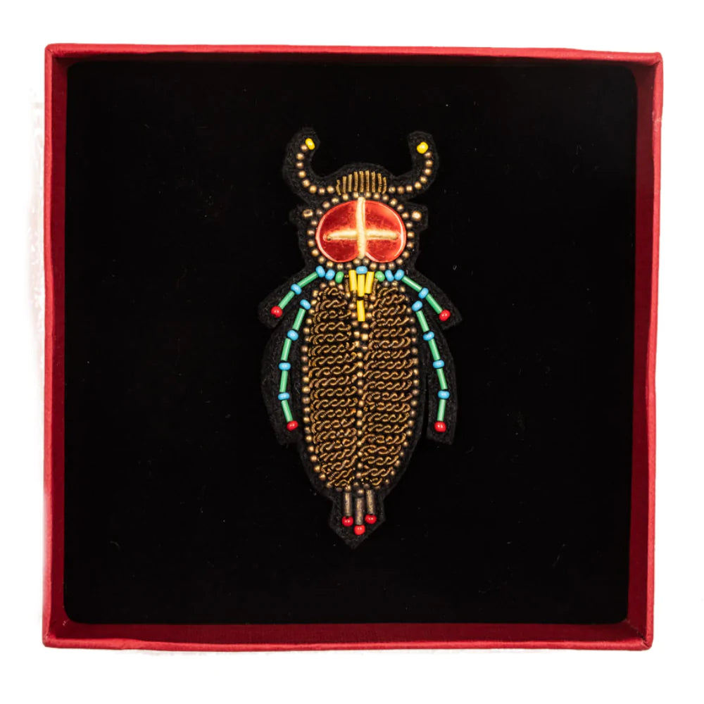 Scarabeo Brooch