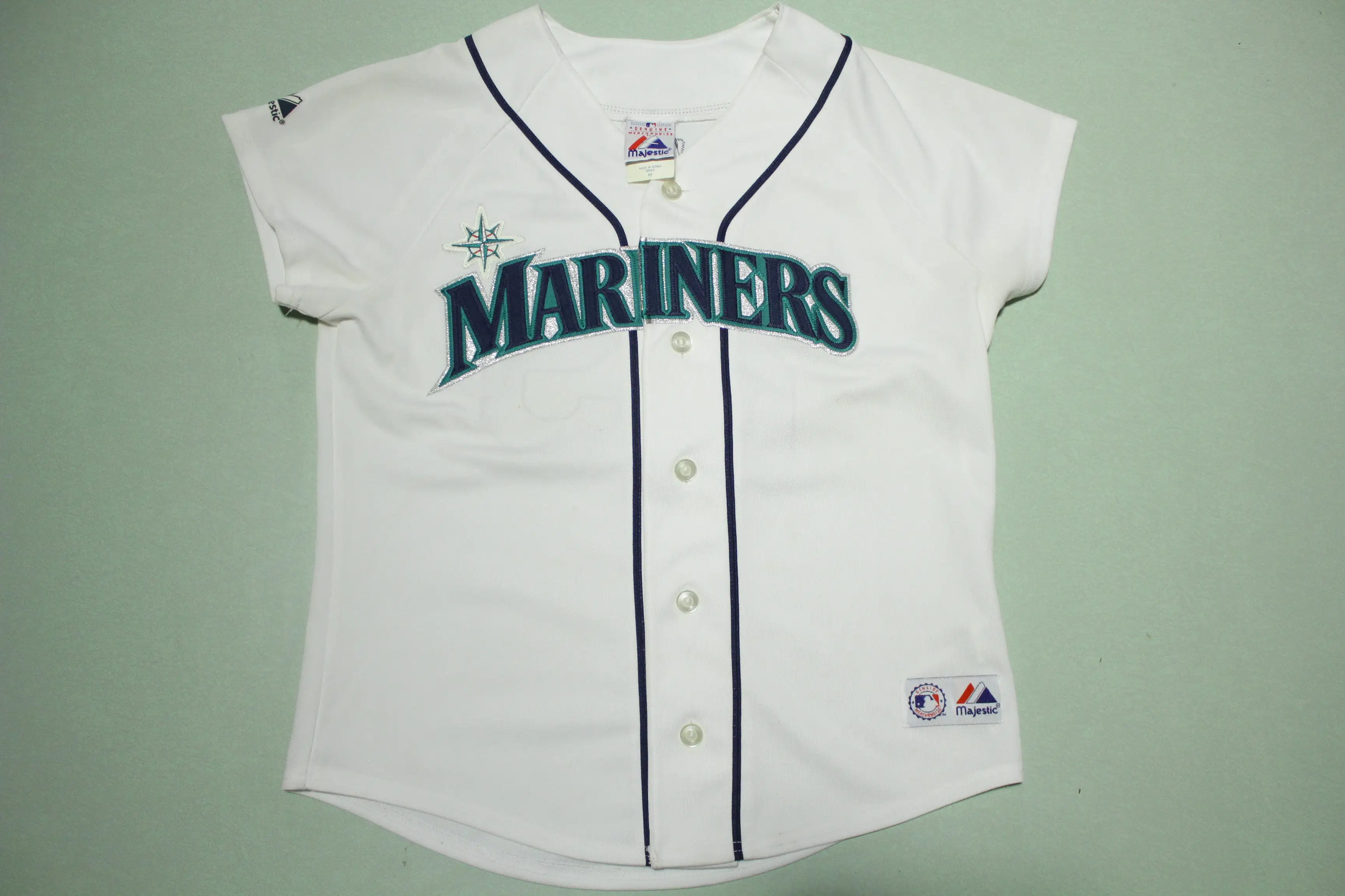 Seattle Mariners 2005 Adrian Beltre 00's M's Button Up Majestic #29 Baseball Jersey