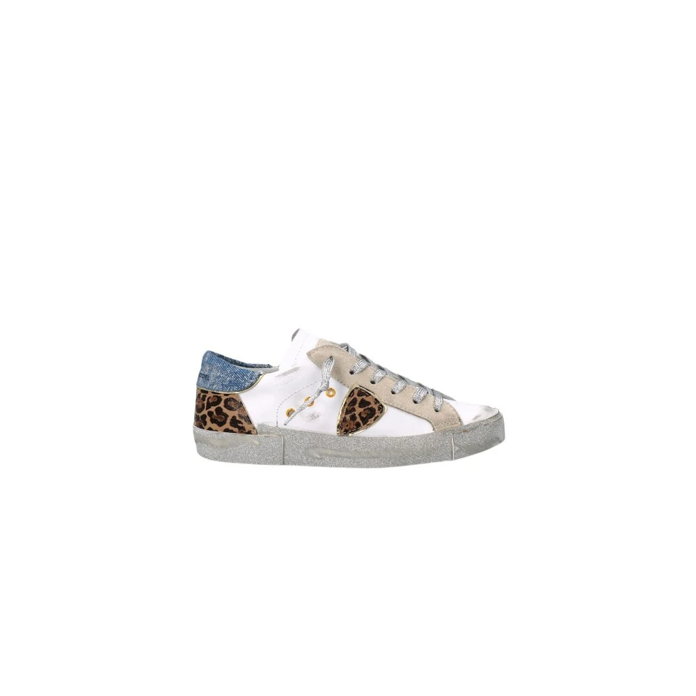 Sneakers Basse con Stampa Animale