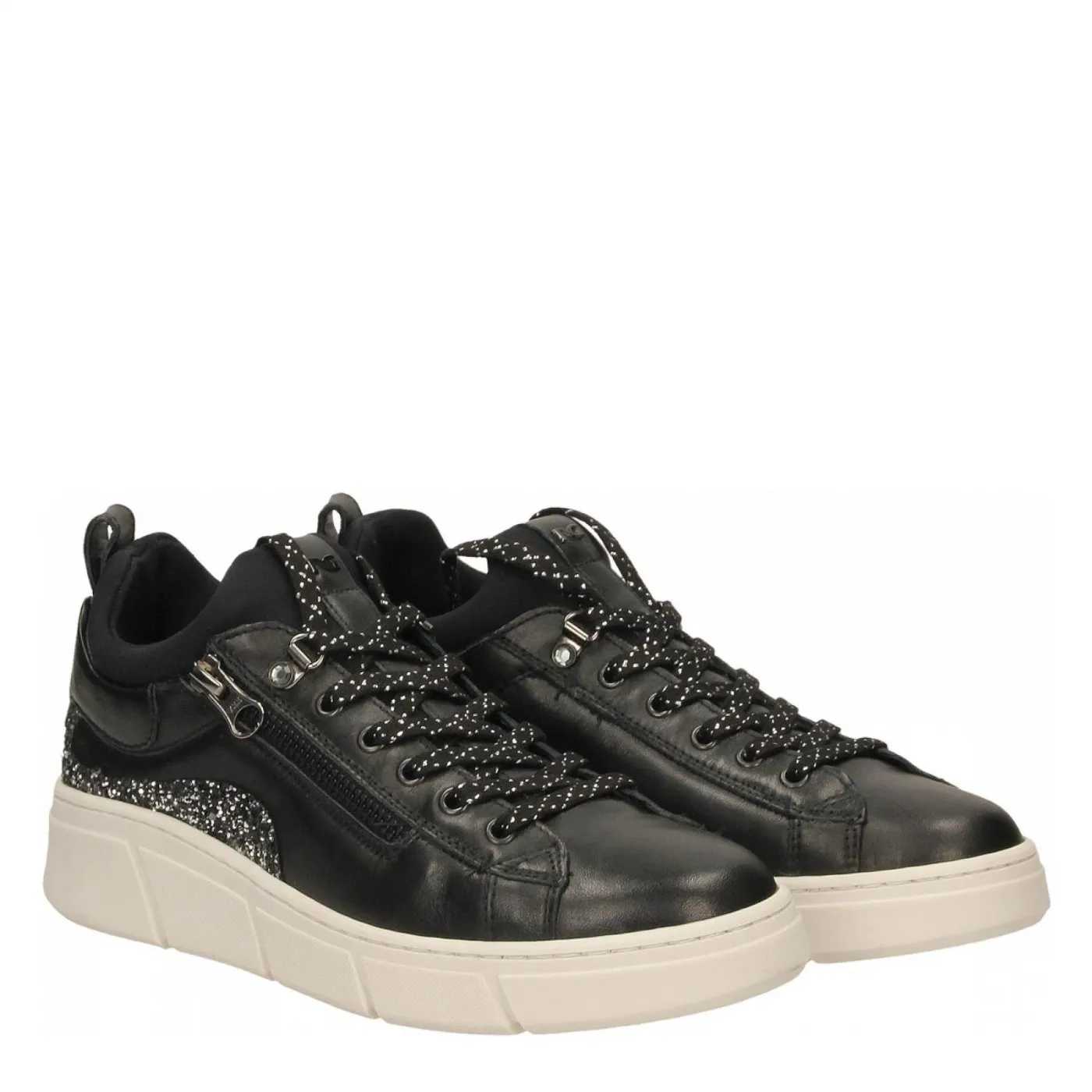 SNEAKERS NEROGIARDINI DONNA NAPPA PANDORA NERO A908971D/100