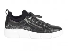 SNEAKERS NEROGIARDINI DONNA  NAPPA PANDORA NERO A908971D/101