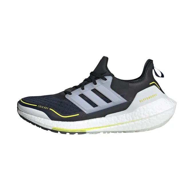 SNEAKERS ULTRABOOST 21 Man Black White Yellow