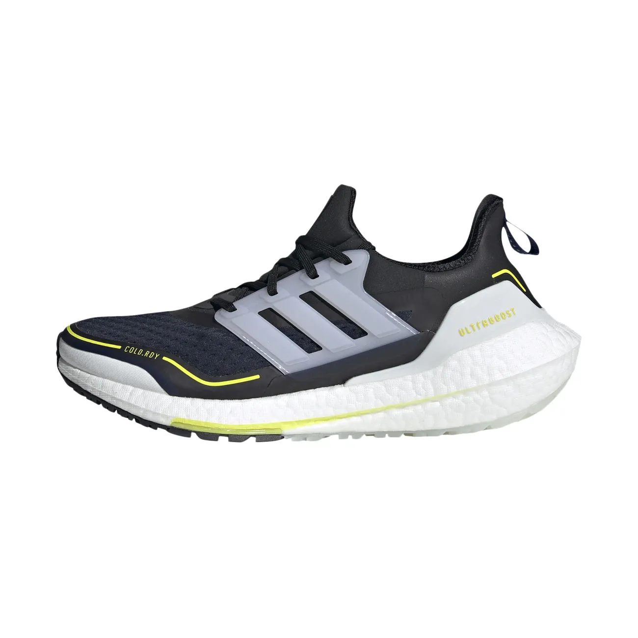 SNEAKERS ULTRABOOST 21 Uomo Black White Yellow