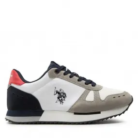 SNEAKERS U.S. POLO ASSN. UOMO TEXTILE-ECO SUEDE BALTY001M/BTY1 WHY