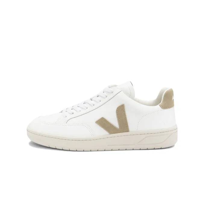 SNEAKERS V 12 LEATHER Woman White Dune