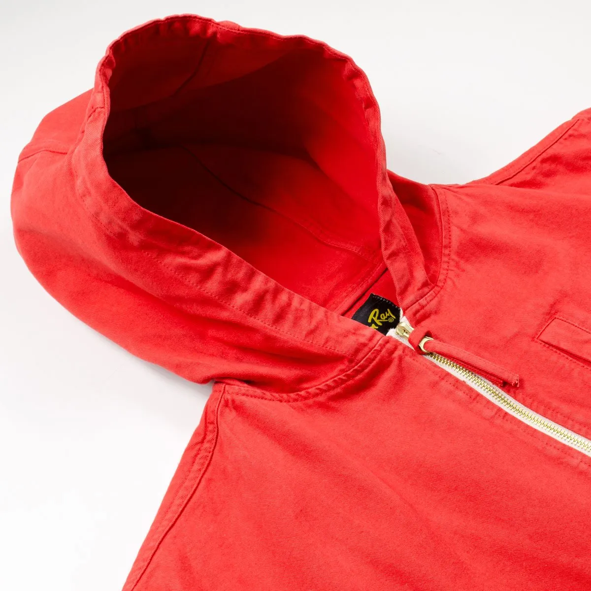 Stan Ray - Hooded Shop Jacket - Carpet Red