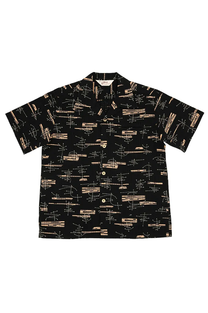 Star of Hollywood Dobby Cotton Shirt - ATOMIC BLACK