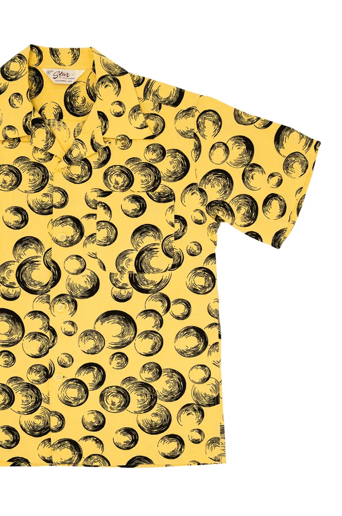 Star of Hollywood Dobby Cotton Shirt - BUBBLE YELLOW