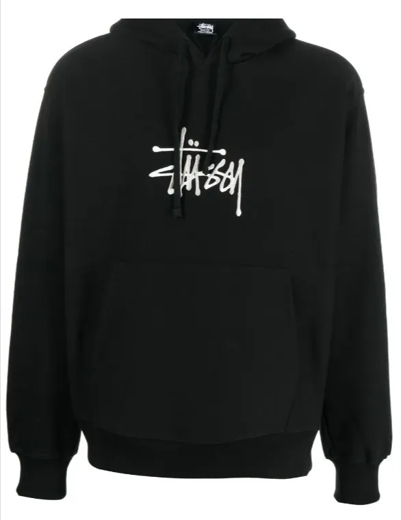 STUSSY  |Collaboration Cotton Co-ord Logo Skater Style Hoodies