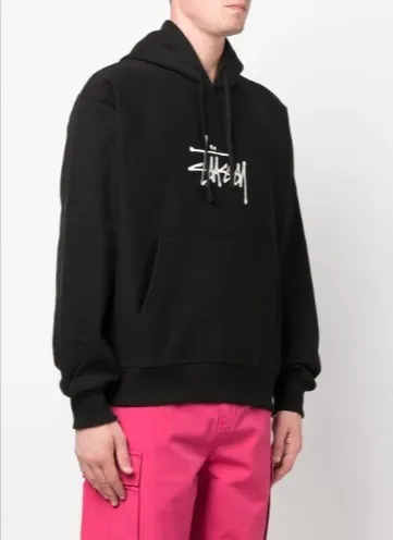 STUSSY  |Collaboration Cotton Co-ord Logo Skater Style Hoodies