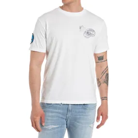 T-SHIRT CON STAMPA Man Chalk 