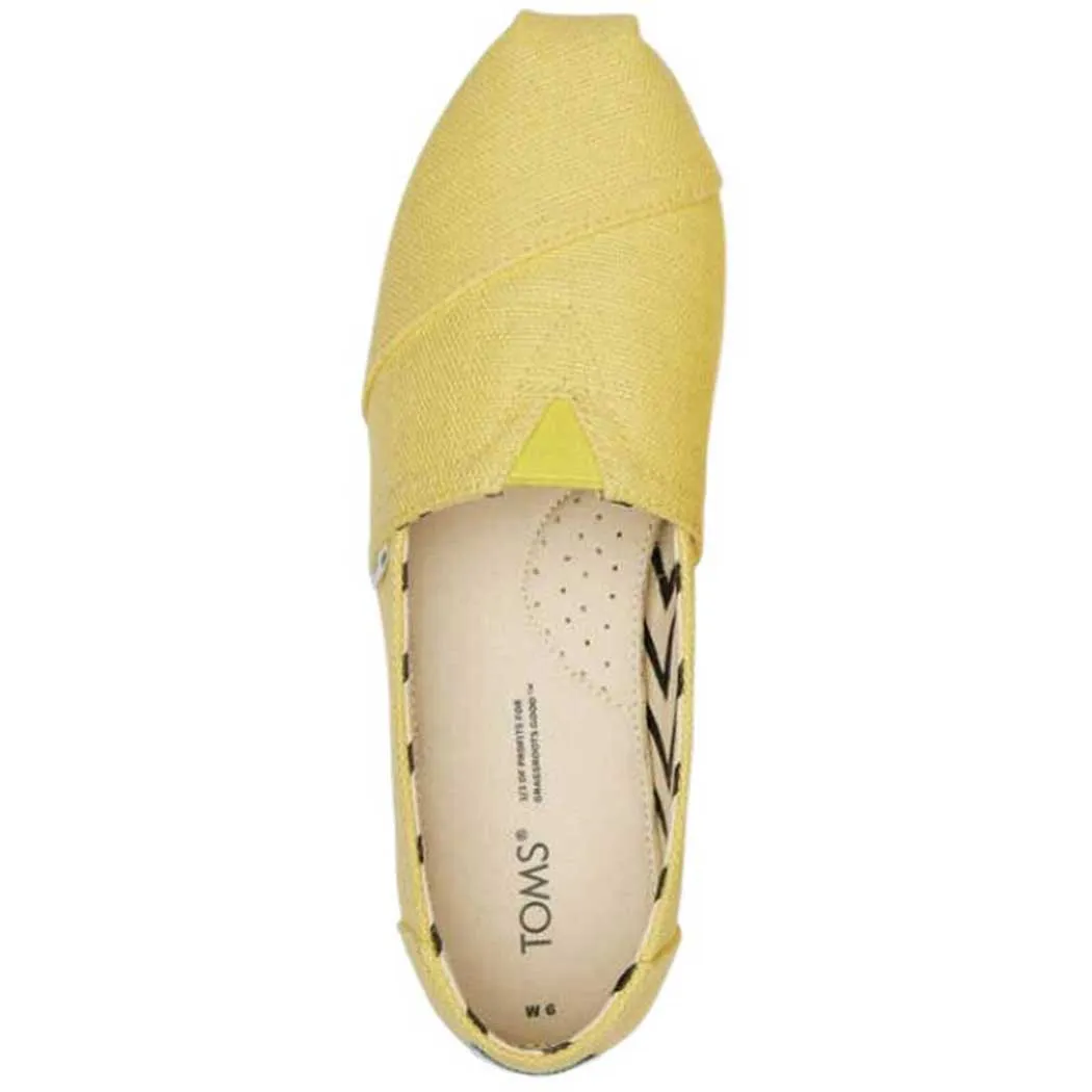 TOMS Shoes Alpargata Sunny Yellow (Women's)