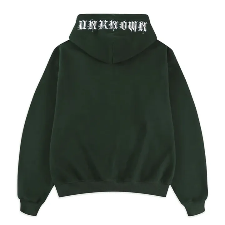 UNKNOWN  |Long Sleeves Cotton Logo Hoodies