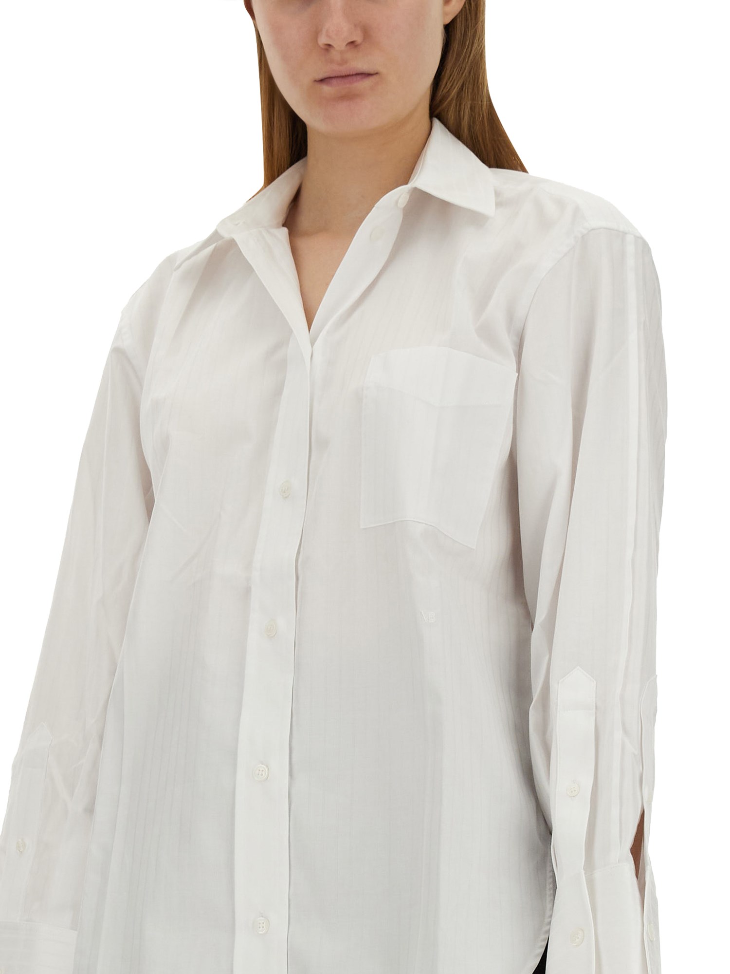 VICTORIA BECKHAM    OVERSIZED COTTON SHIRT