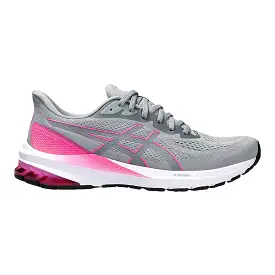 Women's Asics GT-1000 12, Sheet Rock/Hot Pink, 8.5 B Medium