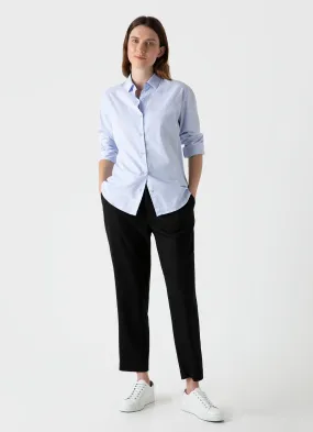 Women's Cotton Shirt in Blue